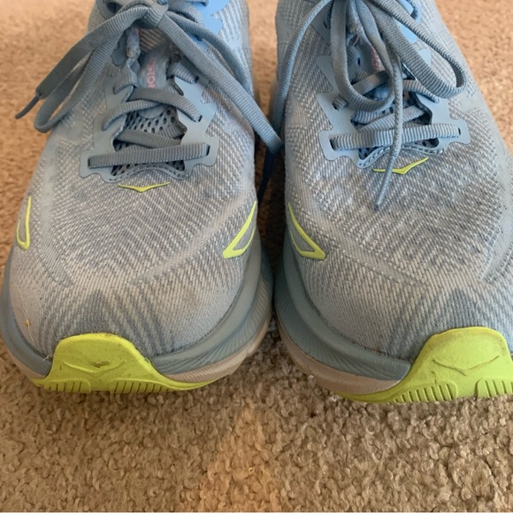 Hoka One One Blue Clifton Athletic Shoes - Picture 3 of 6